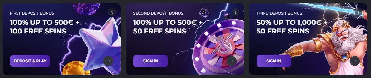 voom casino bonuses